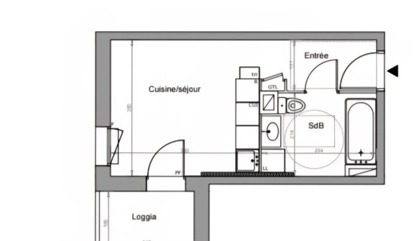 Logement �tudiant Studio &agrave; Livry sur Seine (77000)