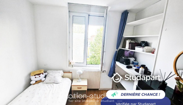 Logement tudiant Location Studio Meublé Loos (59120)