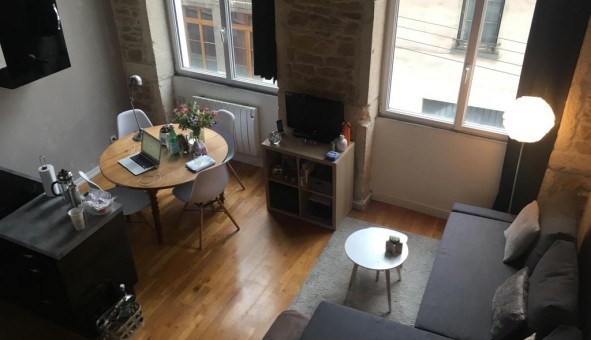 Logement tudiant Location Studio Vide Lyon 1er arrondissement (69001)
