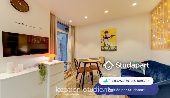Logement �tudiant Location Studio Meubl&eacute; Lyon 1er arrondissement (69001)