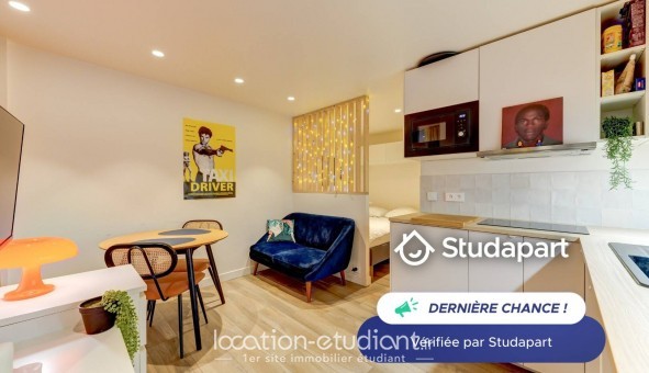 Logement �tudiant Studio &agrave; Lyon 1er arrondissement (69001)
