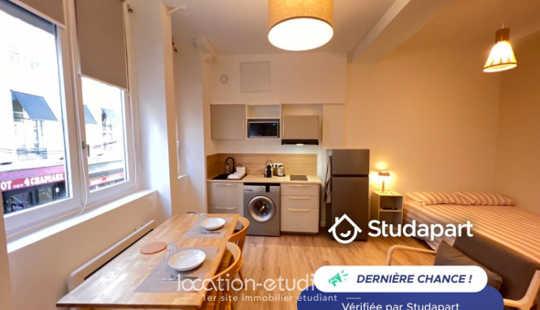 Logement tudiant Studio à Lyon 2me arrondissement (69002)