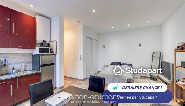 Logement étudiant Location Studio Meublé Lyon 2ème arrondissement (69002)