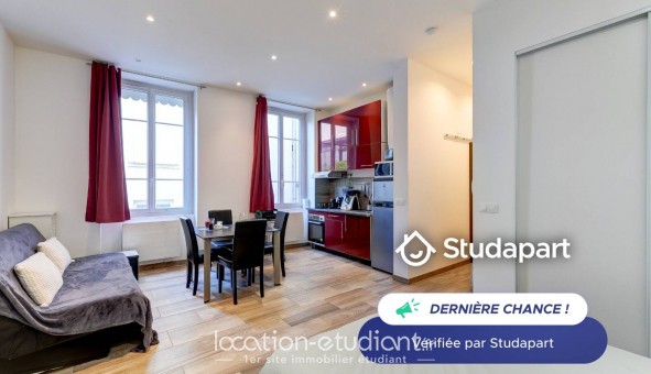 Logement tudiant Studio à Lyon 2me arrondissement (69002)