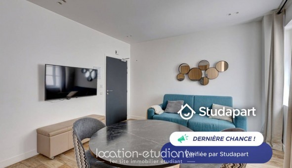 Logement tudiant Studio à Lyon 2me arrondissement (69002)