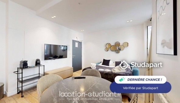 Logement tudiant Studio à Lyon 2me arrondissement (69002)
