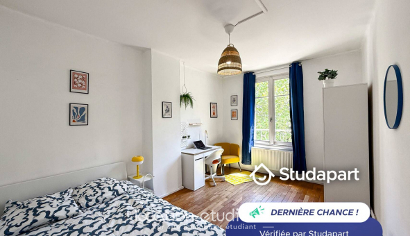 Logement tudiant Location Studio Meublé Lyon 3me arrondissement (69003)