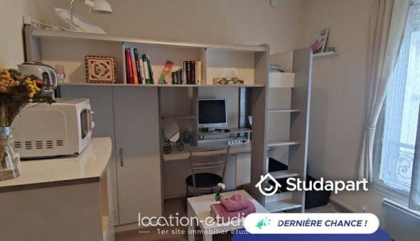 Logement tudiant Location Studio Meublé Lyon 3me arrondissement (69003)