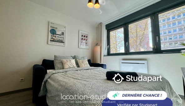 Logement �tudiant Location Studio Meubl&eacute; Lyon 3�me arrondissement (69003)