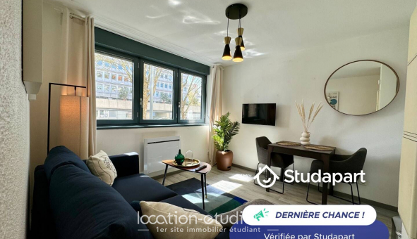 Logement �tudiant Studio &agrave; Lyon 3�me arrondissement (69003)