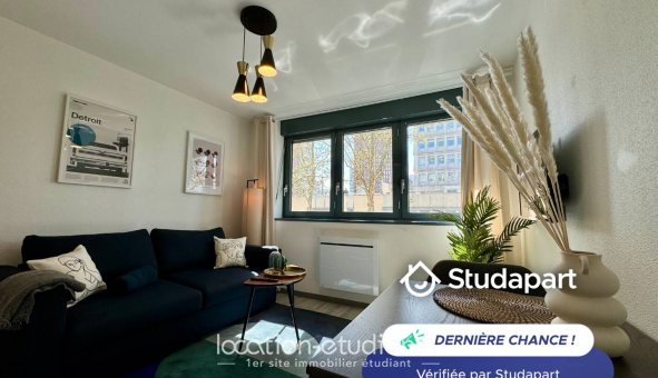 Logement �tudiant Studio &agrave; Lyon 3�me arrondissement (69003)