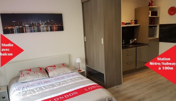 Logement �tudiant Location Studio Vide Lyon 3�me arrondissement (69003)