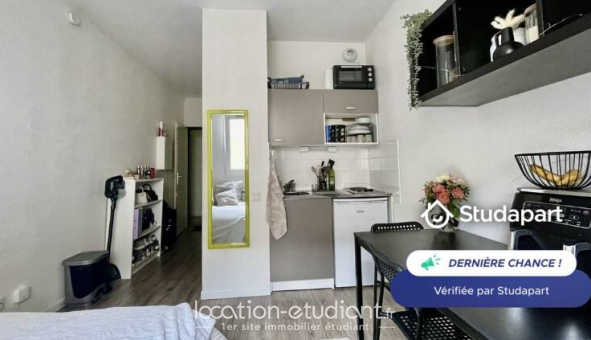 Logement �tudiant Studio &agrave; Lyon 3�me arrondissement (69003)