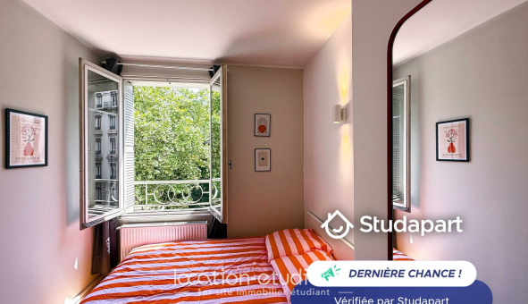 Logement �tudiant Location Studio Meubl&eacute; Lyon 3�me arrondissement (69003)