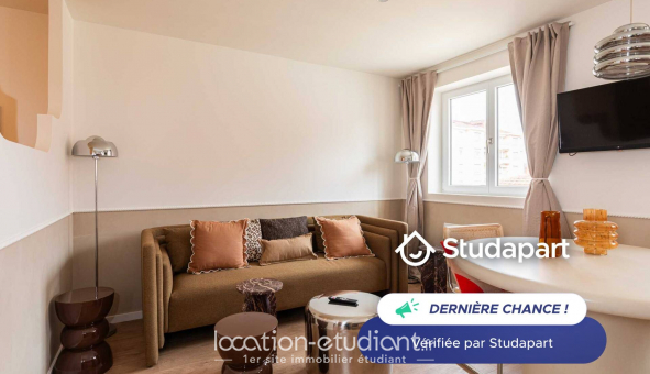 Logement �tudiant Studio &agrave; Lyon 4�me arrondissement (69004)