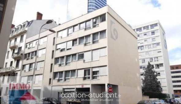 Logement étudiant Studio à Lyon 6ème arrondissement (69006)