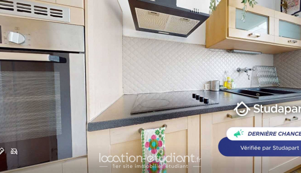 Logement �tudiant Studio &agrave; Lyon 7�me arrondissement (69007)