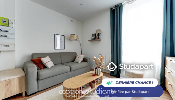 Logement �tudiant Studio &agrave; Lyon 7�me arrondissement (69007)