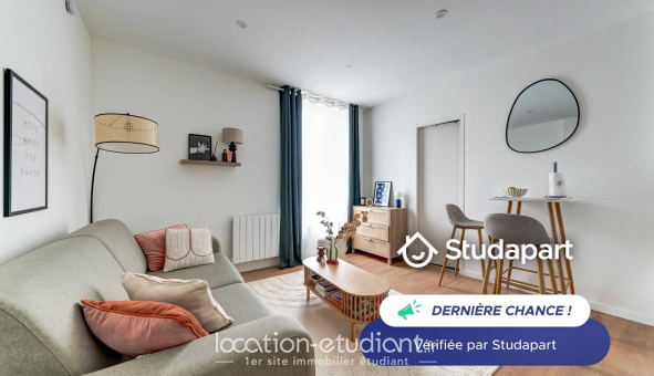 Logement �tudiant Location Studio Meubl&eacute; Lyon 7�me arrondissement (69007)