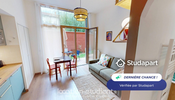 Logement �tudiant Location Studio Meubl&eacute; Lyon 7�me arrondissement (69007)