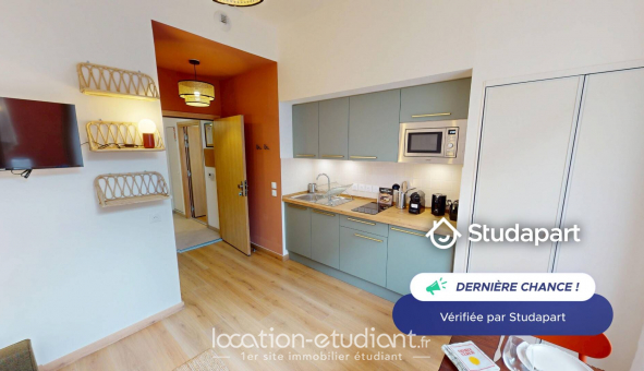 Logement �tudiant Studio &agrave; Lyon 7�me arrondissement (69007)