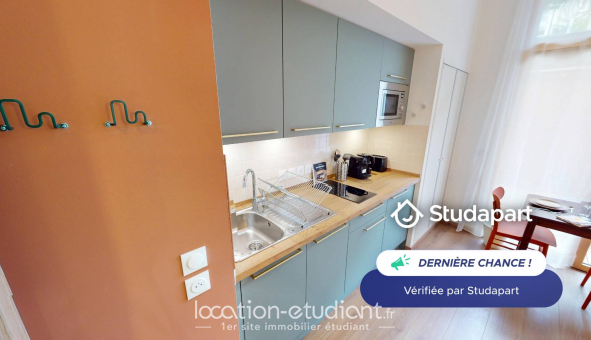 Logement �tudiant Studio &agrave; Lyon 7�me arrondissement (69007)