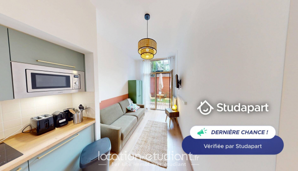 Logement �tudiant Studio &agrave; Lyon 7�me arrondissement (69007)