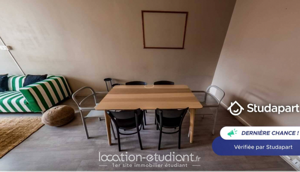 Logement tudiant Studio à Lyon 8me arrondissement (69008)
