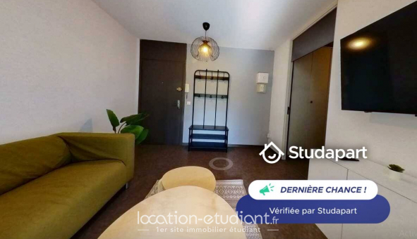 Logement tudiant Studio à Lyon 8me arrondissement (69008)