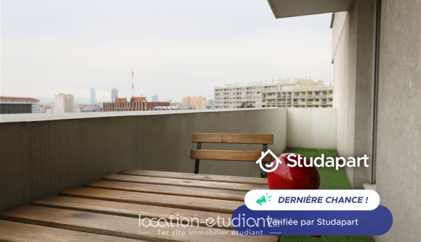 Logement �tudiant Studio &agrave; Lyon 8�me arrondissement (69008)