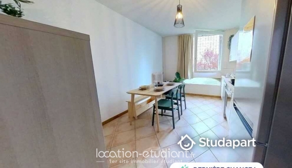 Logement étudiant Studio &agrave; Lyon 8ème arrondissement (69008)