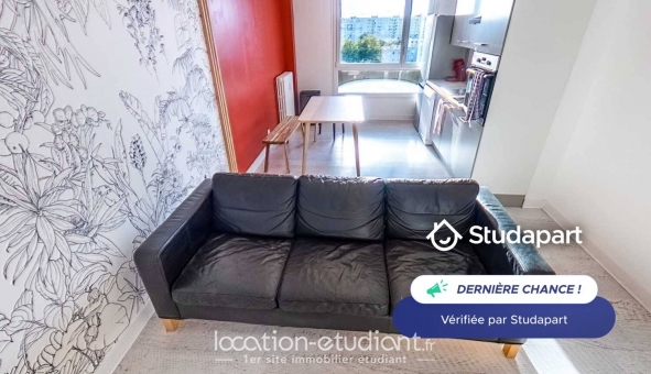 Logement étudiant Location Studio Meubl&eacute; Lyon 8ème arrondissement (69008)