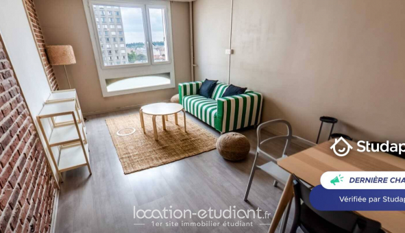 Logement �tudiant Studio &agrave; Lyon 8�me arrondissement (69008)