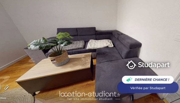 Logement �tudiant Studio &agrave; Lyon 8�me arrondissement (69008)
