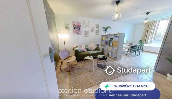 Logement �tudiant Studio &agrave; Lyon 8�me arrondissement (69008)