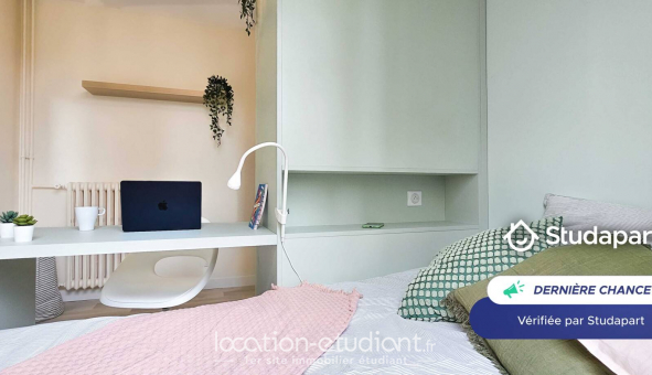 Logement �tudiant Studio &agrave; Lyon 8�me arrondissement (69008)