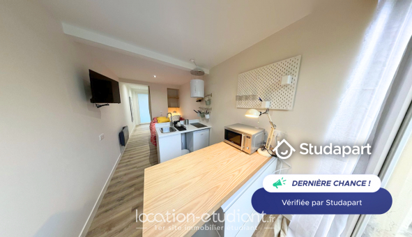 Logement �tudiant Studio &agrave; Lyon 8�me arrondissement (69008)