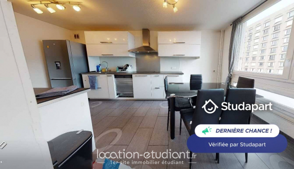 Logement �tudiant Studio &agrave; Lyon 8�me arrondissement (69008)