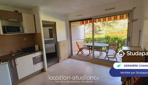 Logement tudiant Studio à Mandelieu la Napoule (06210)