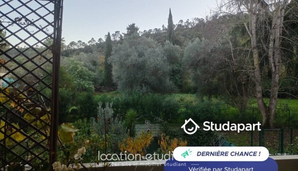 Logement tudiant Studio à Mandelieu la Napoule (06210)