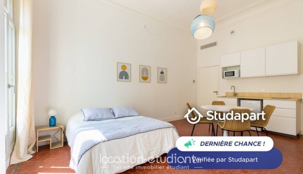 Logement tudiant Location Studio Meublé Marseille 01er arrondissement (13001)