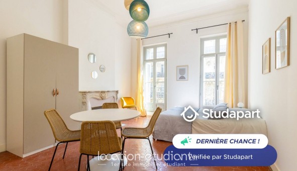 Logement tudiant Studio à Marseille 01er arrondissement (13001)