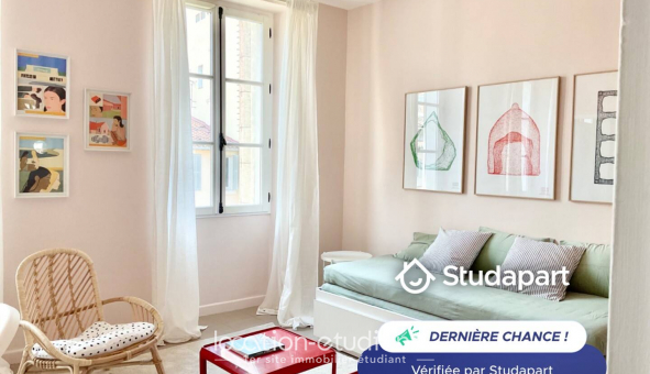 Logement tudiant Location Studio Meublé Marseille 01er arrondissement (13001)
