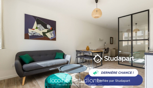 Logement tudiant Location Studio Meublé Marseille 01er arrondissement (13001)