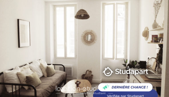 Logement tudiant Location Studio Meublé Marseille 01er arrondissement (13001)