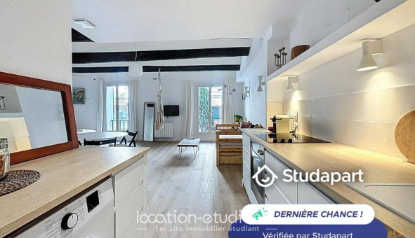 Logement tudiant Studio à Marseille 01er arrondissement (13001)