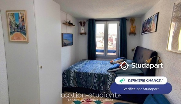 Logement tudiant Location Studio Meublé Marseille 01er arrondissement (13001)