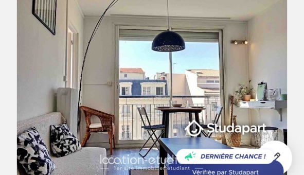 Logement �tudiant Studio &agrave; Marseille 01er arrondissement (13001)