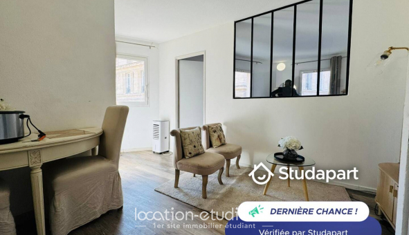 Logement �tudiant Location Studio Meubl&eacute; Marseille 01er arrondissement (13001)