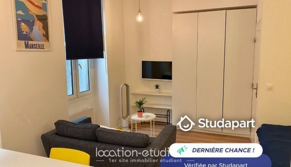 Logement tudiant Studio à Marseille 02me arrondissement (13002)